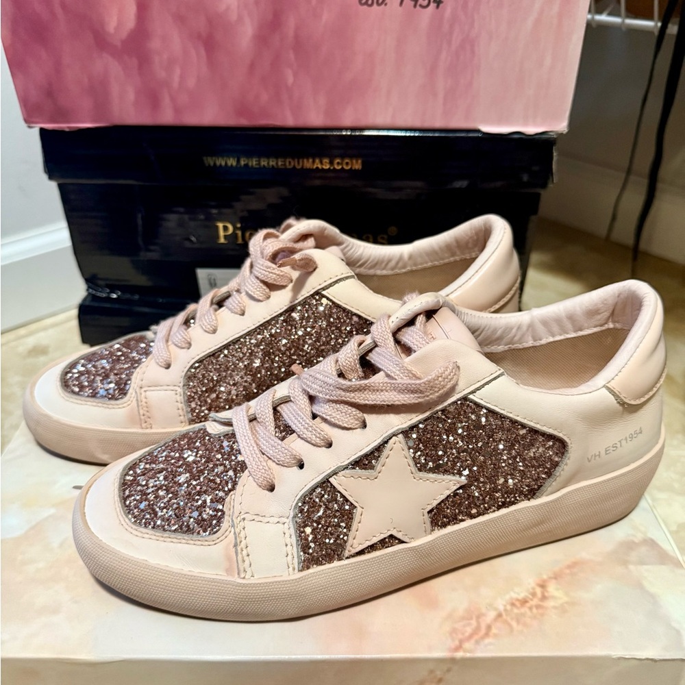 Vintage Havana Pink Glitter Sneakers - Picture 15 of 15